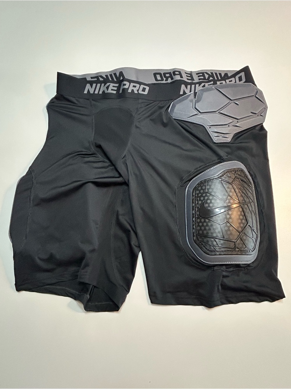 Nike Pro Hyperstrong Hardplate Padded Football Compression Girdle Shorts
